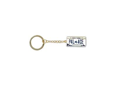 PALACE Plate Keyring NY "Multi"
