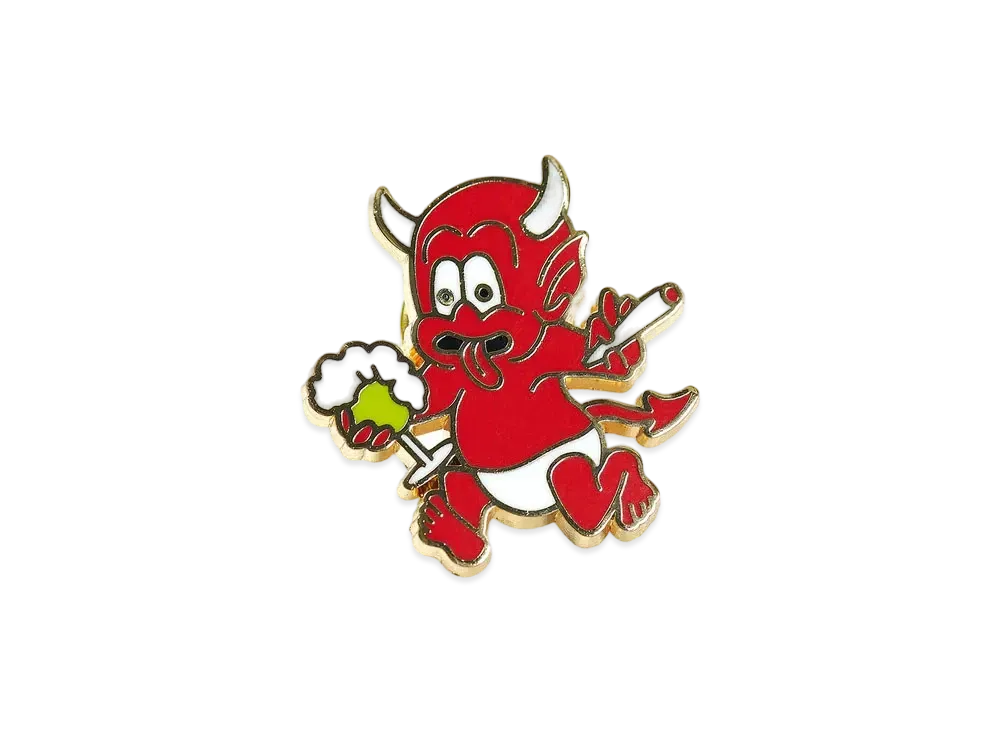 PALACE Temptation Pin Badge "Red"