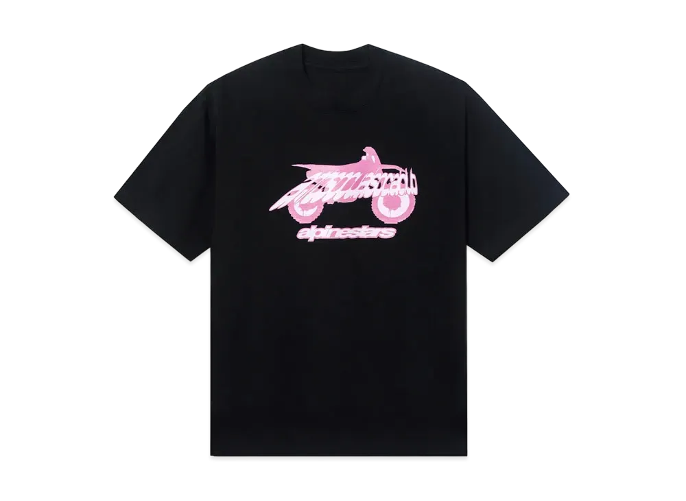 ANTI SOCIAL SOCIAL CLUB x Alpine Stars Moto Black Tee "Black"