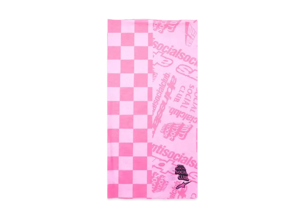 ANTI SOCIAL SOCIAL CLUB x Alpine Stars Neck Tube "Pink"