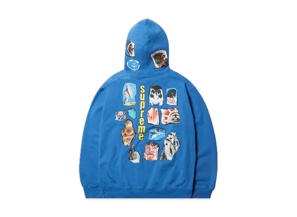 Supreme Invert Hooded Sweatshirt "Blue"