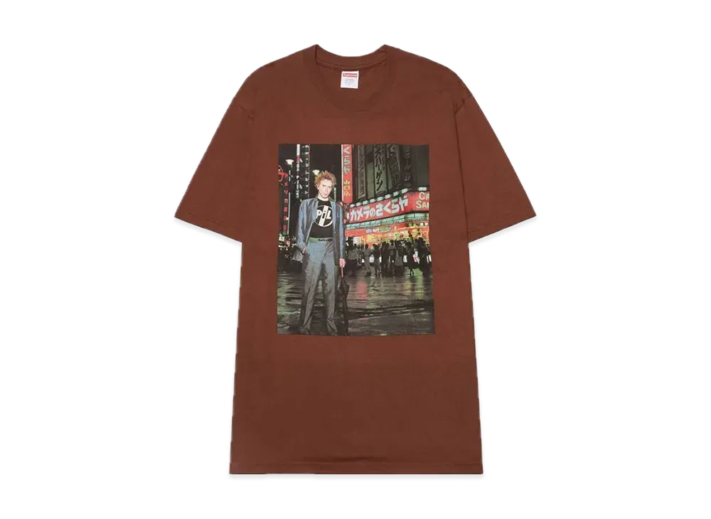 Supreme / PiL Live In Tokyo Tee "Brown"