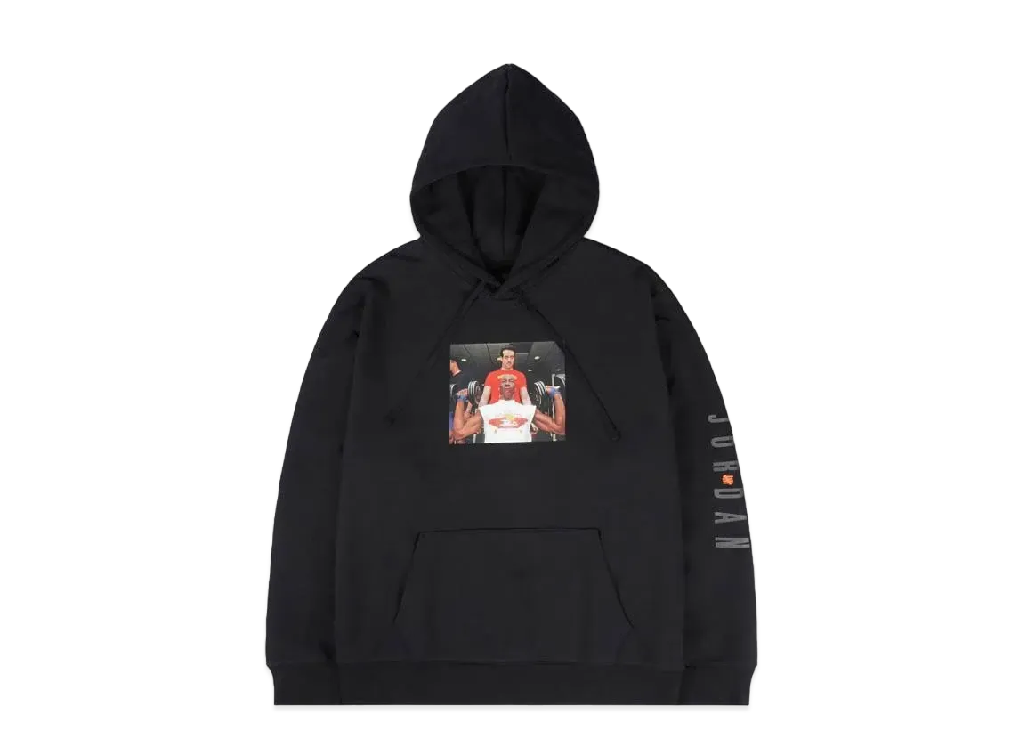 UNDEFEATED x JORDAN L/S Hoodie 2 "Black"