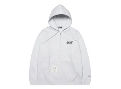 WIND AND SEA WDS Dmz Zip-Up Hoodie "Gray"