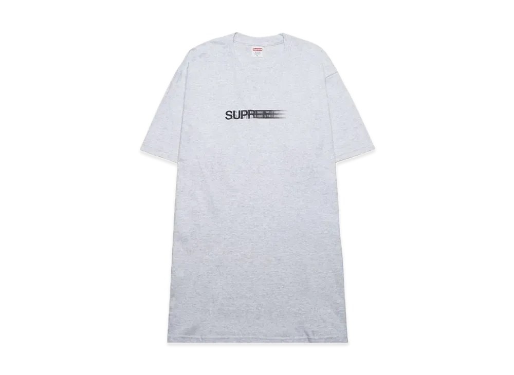 Supreme Motion Logo Tee "Ash Grey" (20SS)