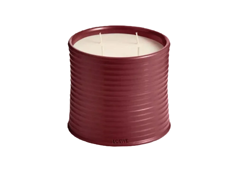 LOEWE Large Beetroot Candle "Magenta"