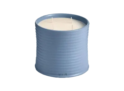 LOEWE Large Cypress Balls Candle "Baby Blue"