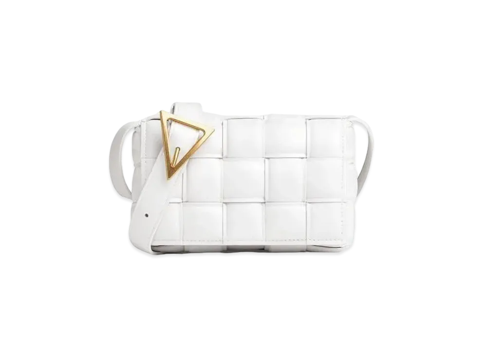 Bottega Veneta Small Padded Cassette "White"