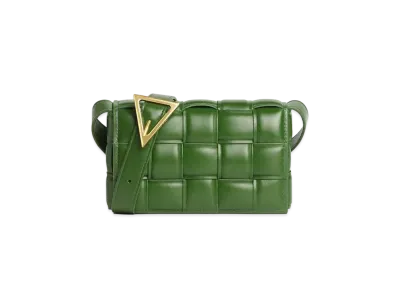 Bottega Veneta Small Padded Cassette "Avocado"