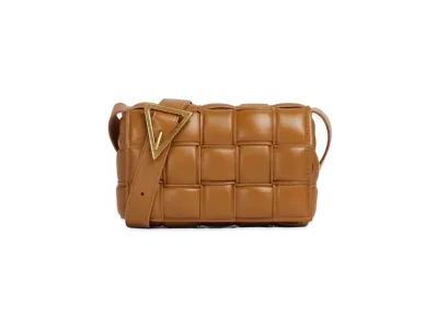 Bottega Veneta Small Padded Cassette "Camel"
