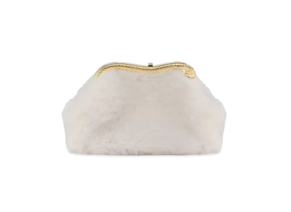 BVLGARI Serpentine Pouch "White"