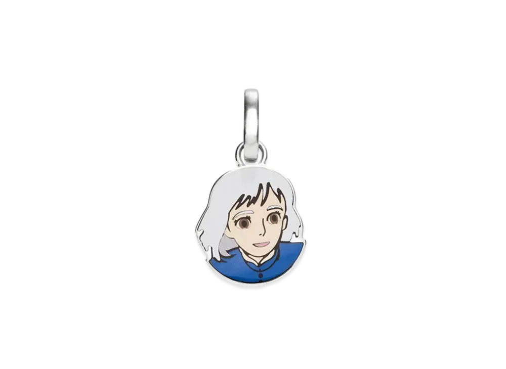 LOEWE x Howl's Moving Castle Sophie Charm In Sterling Silver "Silver"