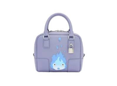 LOEWE x Howl's Moving Castle Calcifer Amazona 16 Bag In Nappa Calfskin "Blueberry"