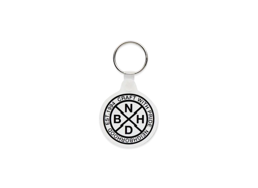 NEIGHBORHOOD Rounded . Key Holder "White"