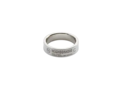NEIGHBORHOOD Plain Ring "Silver"