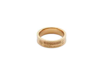 NEIGHBORHOOD Plain Ring "Gold"