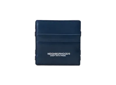 NEIGHBORHOOD Leather Cardcase "Navy"