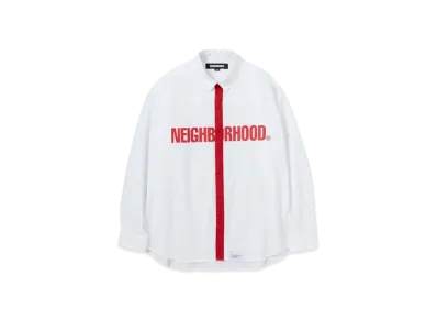 NEIGHBORHOOD Tie Shirt LS "Red"