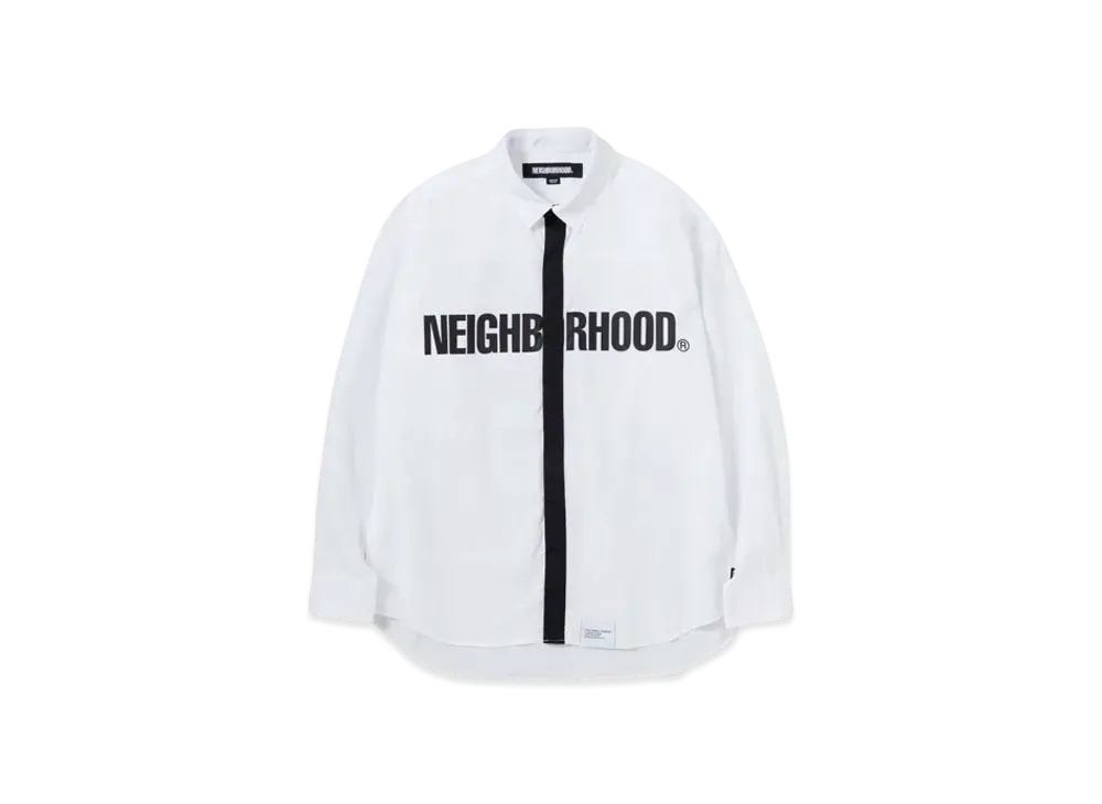 NEIGHBORHOOD Tie Shirt LS "Black"