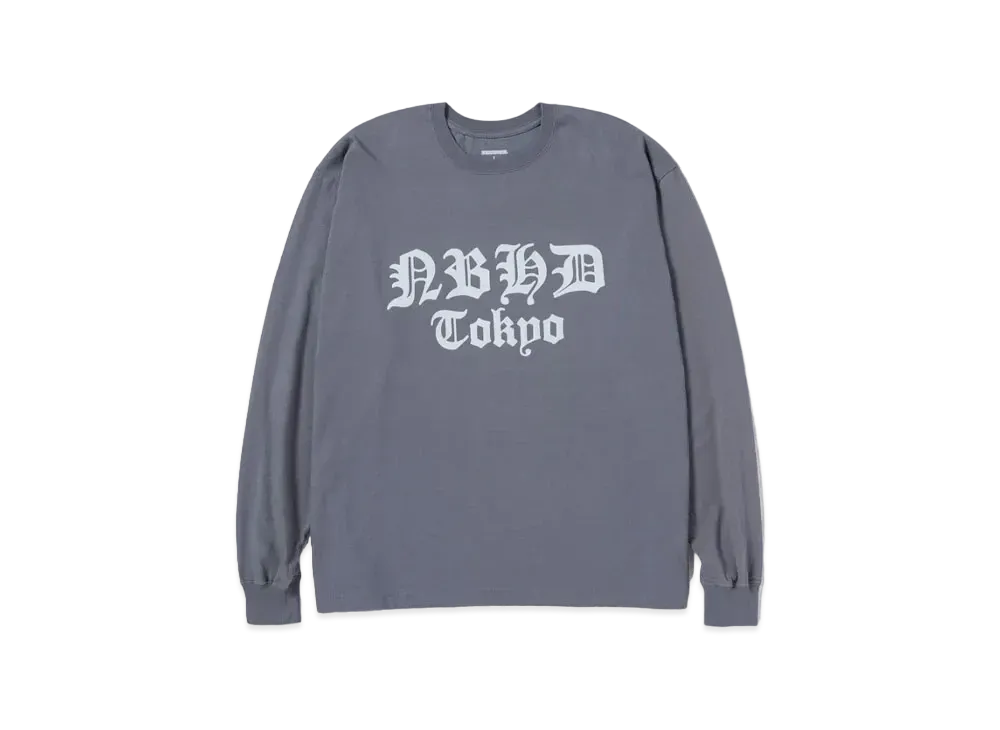 NEIGHBORHOOD NH . Tee LS-7 "Gray"