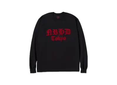 NEIGHBORHOOD NH . Tee LS-7 "Black"