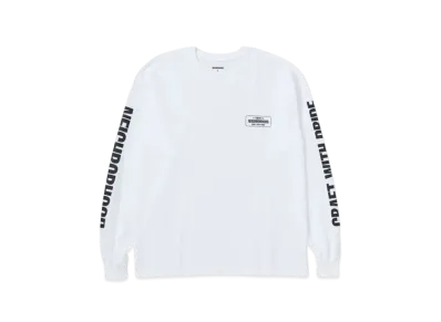 NEIGHBORHOOD NH . Tee LS-1 "White"