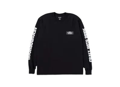 NEIGHBORHOOD NH . Tee LS-1 "Black"