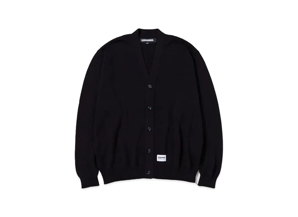 NEIGHBORHOOD Plain Cardigan "Black"