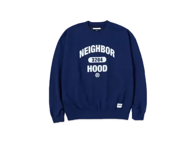 NEIGHBORHOOD College Sweatshirt LS "Navy"
