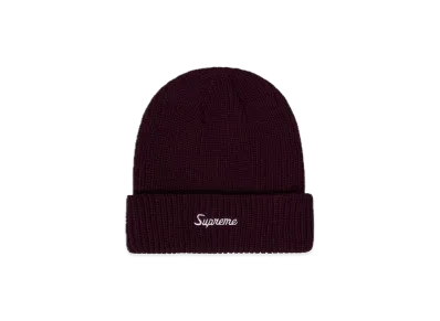 Supreme Loose Gauge Beanie "Eggplant" (21FW)