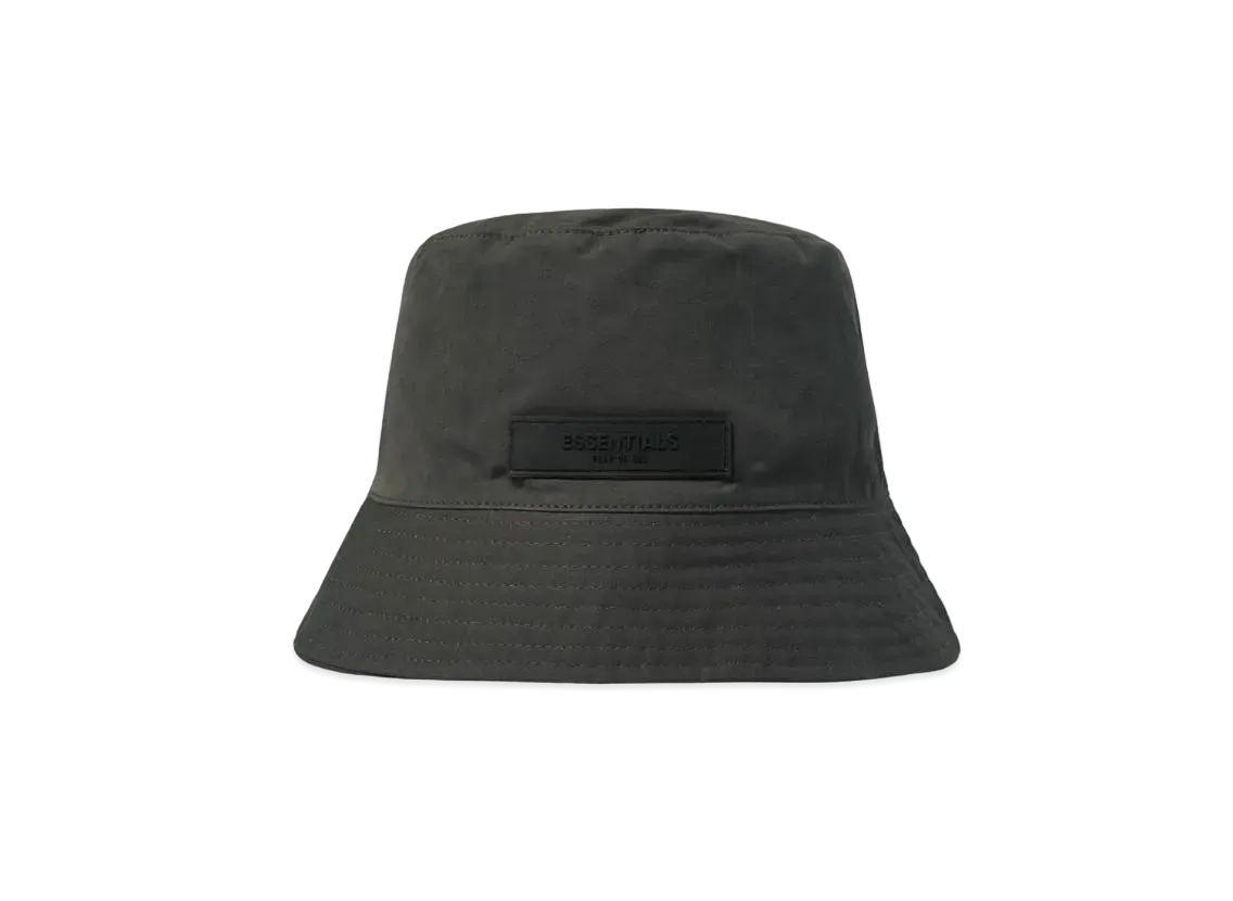 FEAR OF GOD ESSENTIALS Bucket Hats "Off Black"