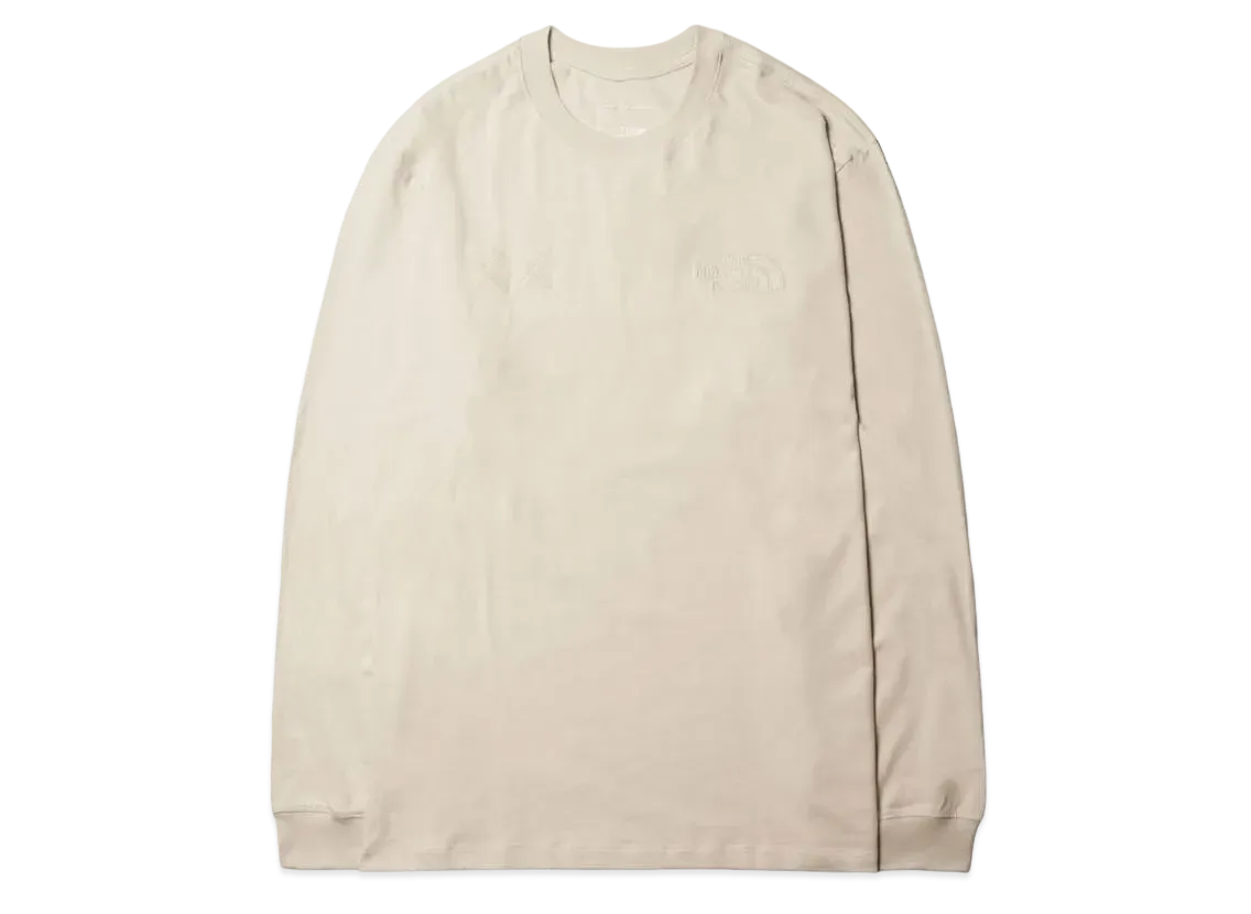 The North Face Kaws L/S Tee "Moonlight Ivory"