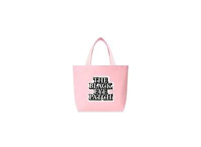 Black Eye Patch OG Label Tote Bag Medium "Pink"