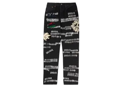 Stussy x Our Legacy x Denim Tears Pants "Black"