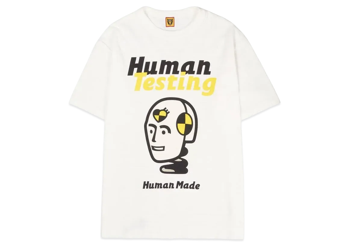 HUMAN MADE A$AP Rocky HUMAN TESTING T-SHIRT "White"