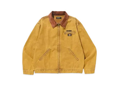 XLARGE x DICKIES Overdye Work Jacket "Yellow"