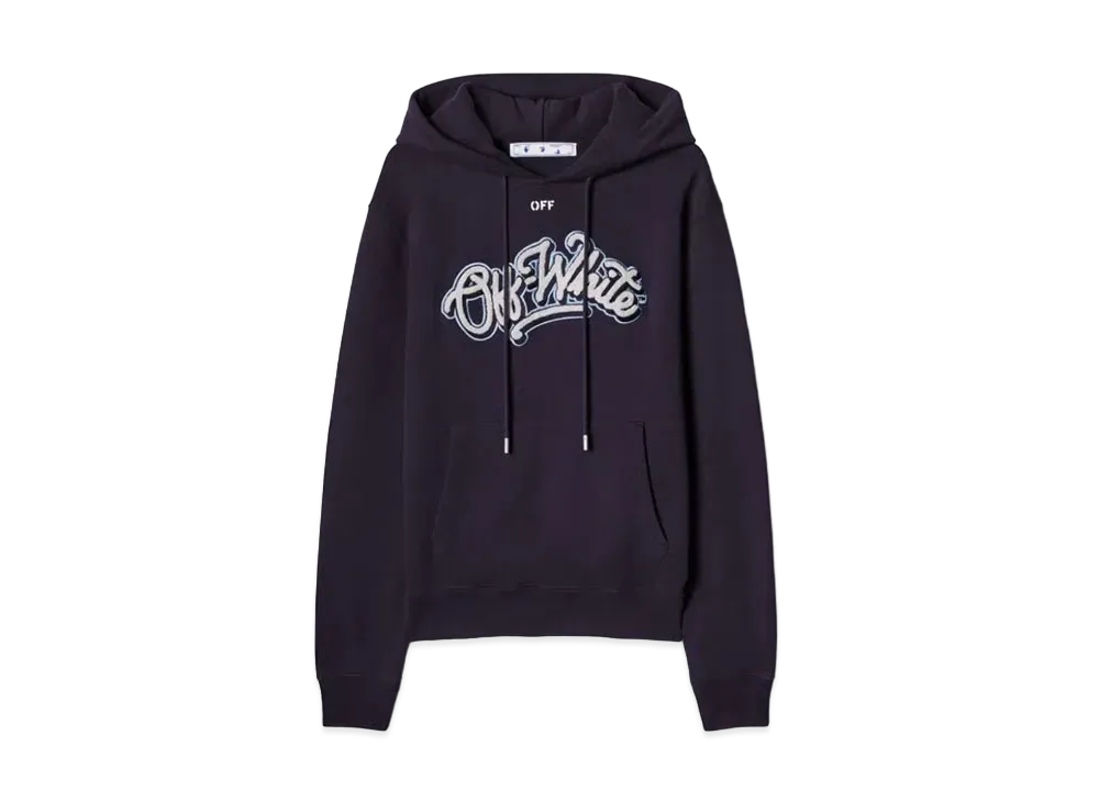 OFF-WHITE C/O Chicago Bulls Hoodie "Navy"