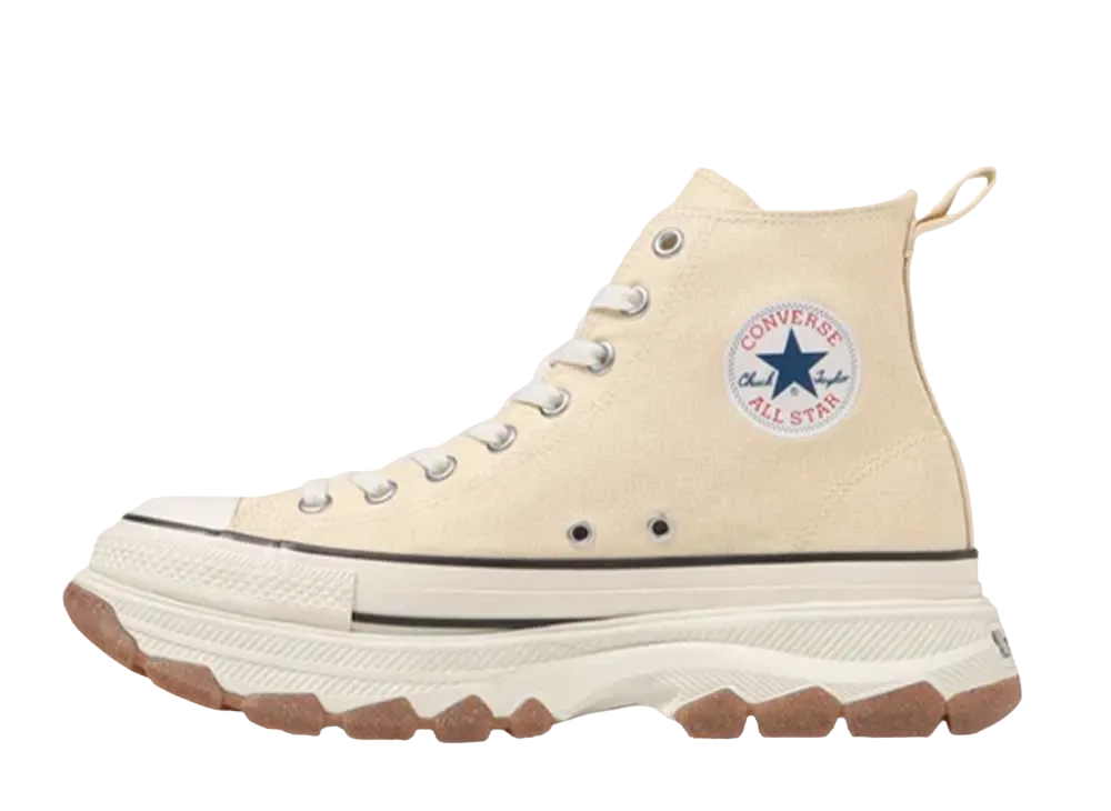 コンバース オールスター トレックウエーブ ハイ バターホワイト 22.5㎝ コンバース CONVERSE オールスター (R) トレックウエーブ HI