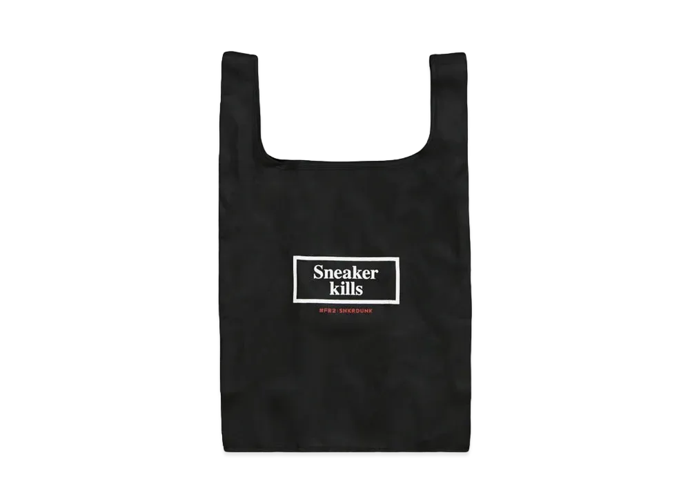 SNKRDUNK collaboration with #FR2 Icon Marche bag "Black"