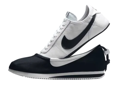 CLOT × Nike Cortez "Black/White"