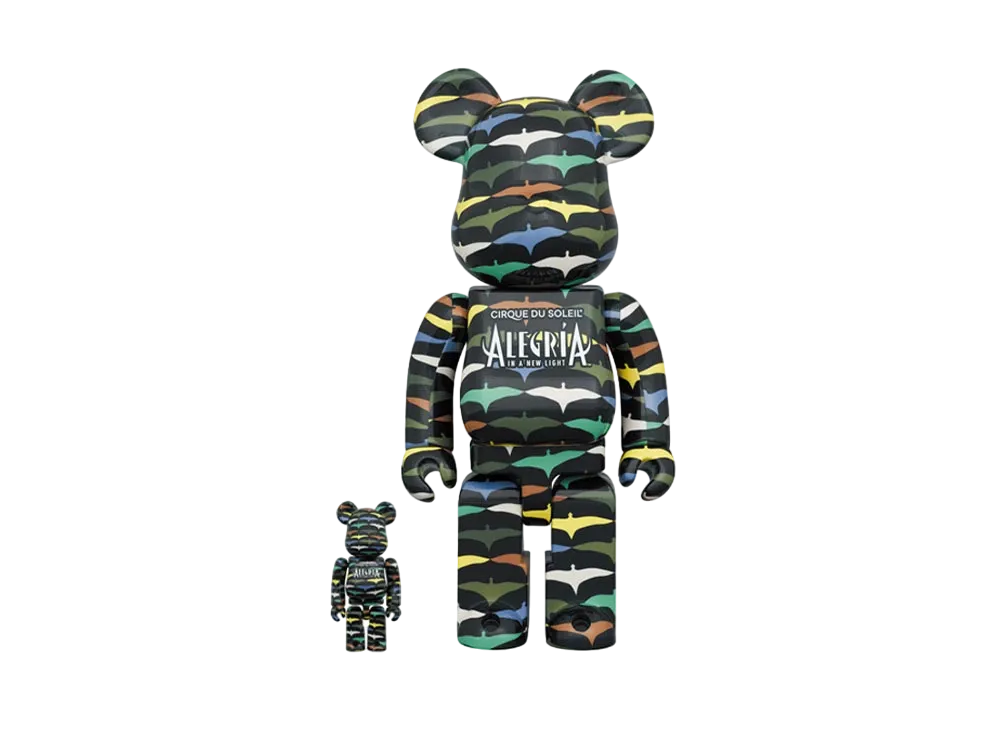 Bearbrick ALEGRIA -IN A NEW LIGHT- 100% & 400%