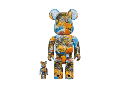 Bearbrick JEAN-MICHEL BASQUIAT #10 100% & 400%