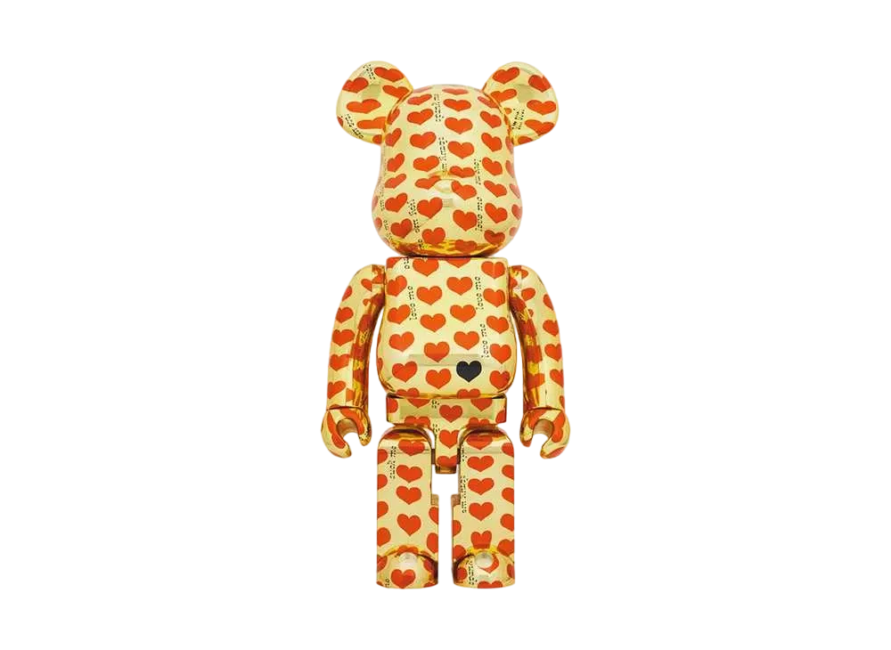 Bearbrick Gold Heart 1000%