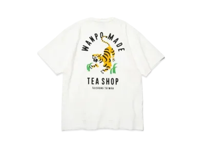 HUMAN MADE X WANPO TEA SHOP T-Shirt "White"
