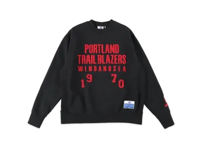 WIND AND SEA x NBA Crew Neck Sweat (Portland Trail Blazers) "POR"