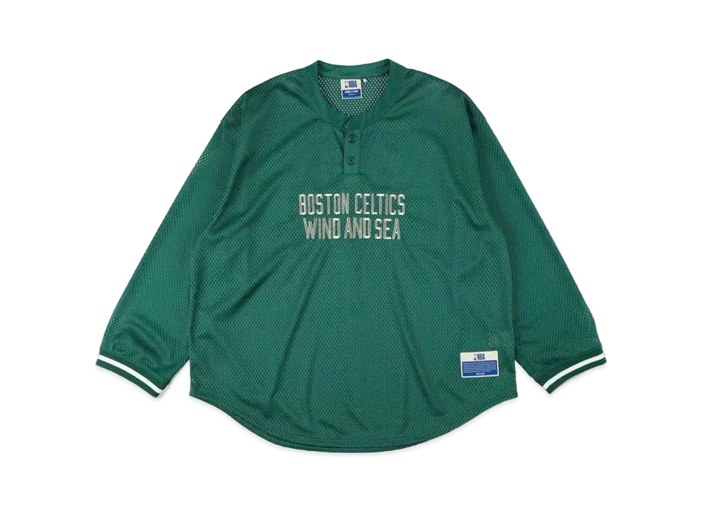 WIND AND SEA x NBA Mesh Long Sleeve (Boston Celtics) "BOS"