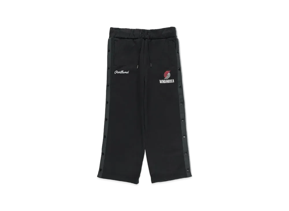 WIND AND SEA x NBA Sweat Tearaway Pants (Portland Trail Blazers) "POR"