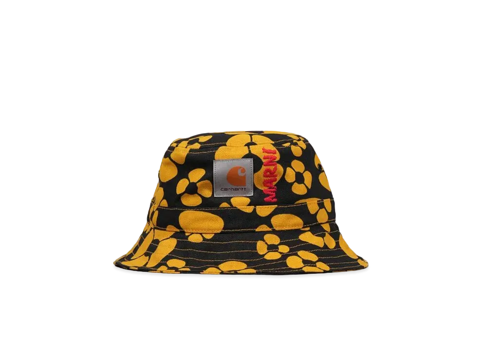 Marni x Carhartt WIP Yellow Bucket Hat "Sunflower"