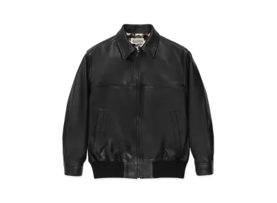 WACKO MARIA Leather Jacket "Black"