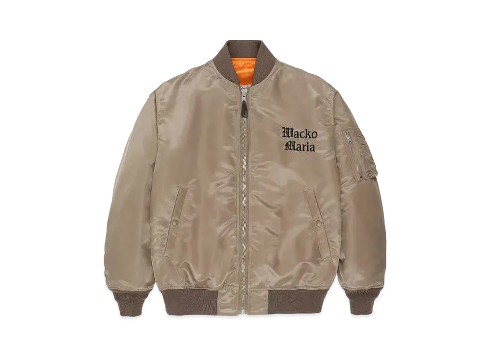 WACKO MARIA MA-1 "Beige"